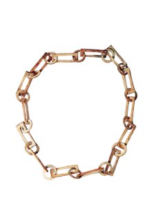 Horn Gliederkette Gayelala antik matt Fixlänge 120...