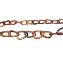 Horn Gliederkette Rivo2 antik matt geschliffen Fixlänge 90 cm = Code G