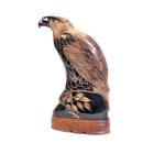 Hornfigur Adler. auf Sockel = Code L 18-21 cm