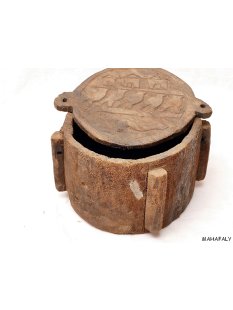 Reisbehälter Artefakt der Merina 40 cm. AF220 ca. 1940