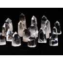 BKLOT.01= 17 St. Bergkristall Prismen 1A Qualität mit verschiedenen Einschlüssen 40 - 80 mm lang LOT = 1 kg