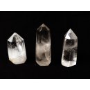 BKLOT.01= 17 St. Bergkristall Prismen 1A Qualität mit verschiedenen Einschlüssen 40 - 80 mm lang LOT = 1 kg