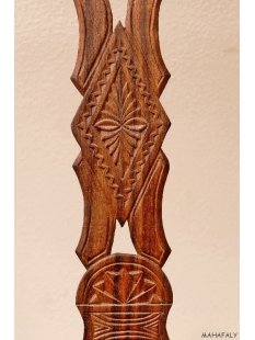 AloAlo Wandrelief Zebu  echt Palisanderholz = 100 cm Restbest&auml;nde, dann nie wieder lieferbar !