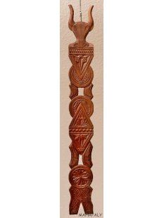 AloAlo Wandrelief Zebu  echt Palisanderholz = 60 cm Restbest&auml;nde, dann nie wieder lieferbar !