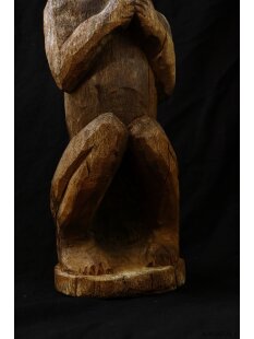 MF275 Vazimba Fetisch Skulptur Saurier  Mensch 33 cm.