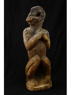 MF275 Vazimba Skulptur Saurier  Mensch 33 cm. 