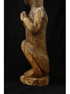 MF275 Vazimba Skulptur Saurier  Mensch 33 cm.