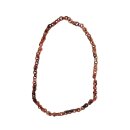 Horn Gliederkette Rojo antikbraun matt  Fixlänge 90 cm = Code F