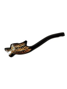 Horn Pfeife kleiner Drache Cannabis Hasch Tabak 11 cm = Code B