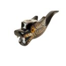 Horn Pfeife kleiner Drache Cannabis Hasch Tabak 11 cm = Code B