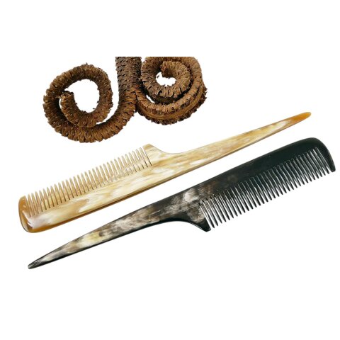 1 x Hornkamm Toupierkamm Rita 20 x 3 cm mittel = Code C