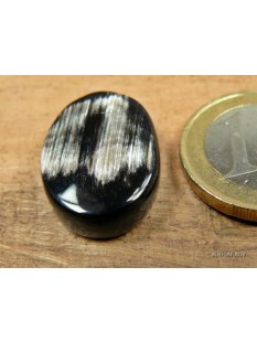 Hornplatten poliert flach 15 x 15 mm oval