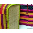 Raffia Bast Raphia Korb Harlekin Senior Farbmix 25 cm = Code grün