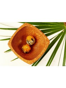 Vietnam Kokosholz Schale Gong D: 11 cm = Code B