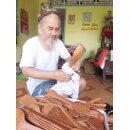 Vietnam Kokosholz Schale rund Guo  D: 18 cm = Code C