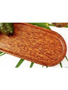 Vietnam Kokosholz Teller / Tablet Luong 30 x 12 cm = Code D
