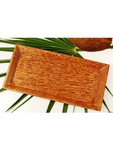 Vietnam Kokosholz Teller / Tablet Kong 24 x 12 cm = Code C