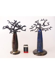 Ölfass Blech Deko Baobab 16-19 cm= Code D