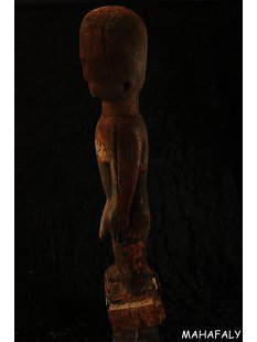 MF332 Skulptur der Sakalava Erotik Penismann 64 cm ca.1960