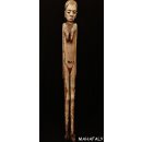 AL127 original AloAlo Skulptur der Sakalava Grabw&auml;chter Bikinifrau 170 cm ca. 1950 