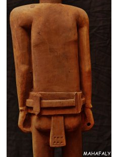MF335 Schutz-Skulptur der Antandroy Viehhirte oder Geistheiler 1970 = 80 cm 