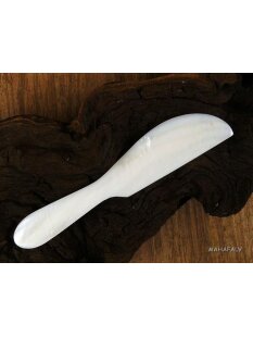 1x Perlmutt Buttermesser Adelfia hell irisierend 14 cm