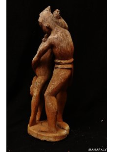 MF377 Skulptur der Bara Ringkampf 1965 = 48 cm 