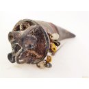 Zauberhorn Mohara ody Nr.3 Amulett und Fetisch der Sakalava 22 cm ca. 1955