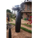 Deko Baobab Baum aus alten Ölfässern 230 cm wetterfest