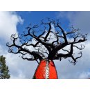 Deko Baobab Baum aus alten Ölfässern 230 cm wetterfest
