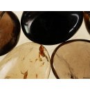 1 kg Handst&uuml;cken Handschmeichler Trommelstein Madagaskar Rauchquarz / Morion poliert