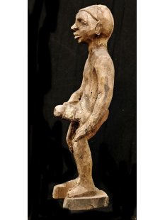 MF360 Skulptur der Sakalava Erotik Penismann 50 cm ca.1960 
