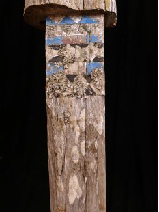 AL210 original und sehr selten AloAlo Grabstele Maroanaka Nr.3 ca. 1950  Länge 168 cm