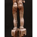 AL215 original AloAlo Skulptur Sakalava Androgyn mit Tier im Arm 105 cm 1940