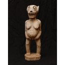 MF016 Vazimba Skulptur schwangere Frau mit Fledermausohren 46 cm