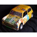 Mini Austin Cooper bunte Dosen M 1:10 Länge 42 cm
