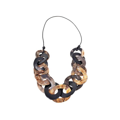 Horn Gliederkette Gaziaya 45 cm = Code G