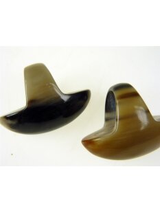 Hornring Design M35 = Code D dunkel Ø=21,5mm - U=67mm