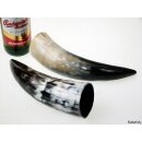 Zier- und Trinkhorn gemasert 25 cm 1A Qualität 0,2 bis 0,29 Liter = Code B