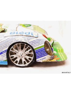 Porsche RS Spyder weißgrüne Dosen M 1:10  Code S