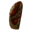 JaS34 Skulptur Freeform polychromer Madagaskar Jaspis 13,5  cm 300 g