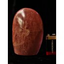 RQS13 Rosenquarz Skulptur poliert Freeform 11 cm original Madagaskar 675 g