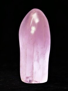 RQS15 Rosenquarz Skulptur poliert Freeform 11 cm original Madagaskar 575 g