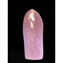 RQS15 Rosenquarz Skulptur poliert Freeform 11 cm original Madagaskar 575 g
