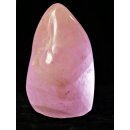 RQS21 Rosenquarz Skulptur poliert Freeform 10,5 cm original Madagaskar 755 g