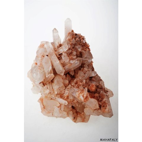 KS122 Kristall Formation Madagaskar Bergkristall natur 2910 Gr. 20 x 19 x 10 cm