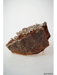 KS130 Kristall Stufe Madagaskar Formation Hämatit Quarz 1200 g 15 x 11 x 8 cm