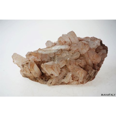 KS129 Kristall Stufe Formation Madagaskar Hämatit Quarz 1670 g 22 x 13 x 9 cm
