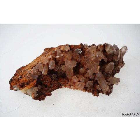 KS136 Kristall Stufe Formation Madagaskar Hämatit Quarz 710 g 17 x 10 x 6 cm