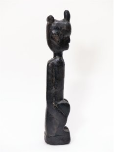 MF416 naive Skulptur der Mahafaly Hockfigur 1990 = 46 cm